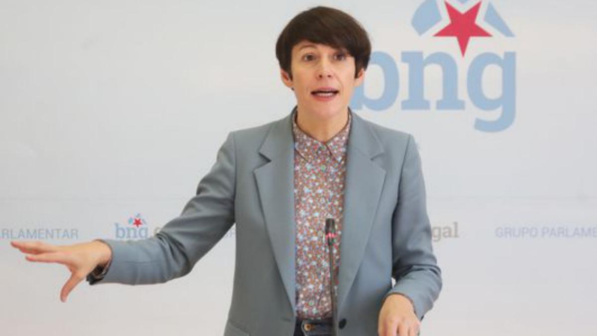 Ana Pontón. | // XOÁN ÁLVAREZ