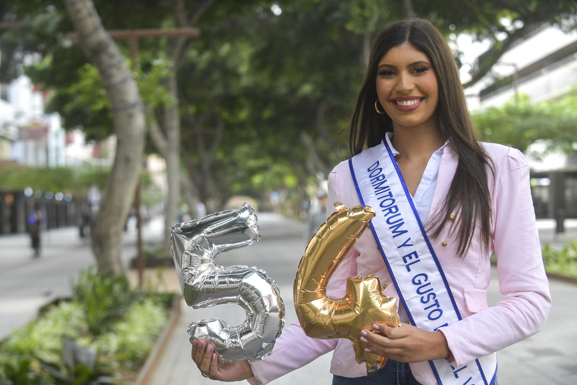 Paula Santana, candidata a Reina del Carnaval de Las Palmas de Gran Canaria 2023