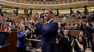 Pedro Sánchez, en el Congreso de los Diputados.