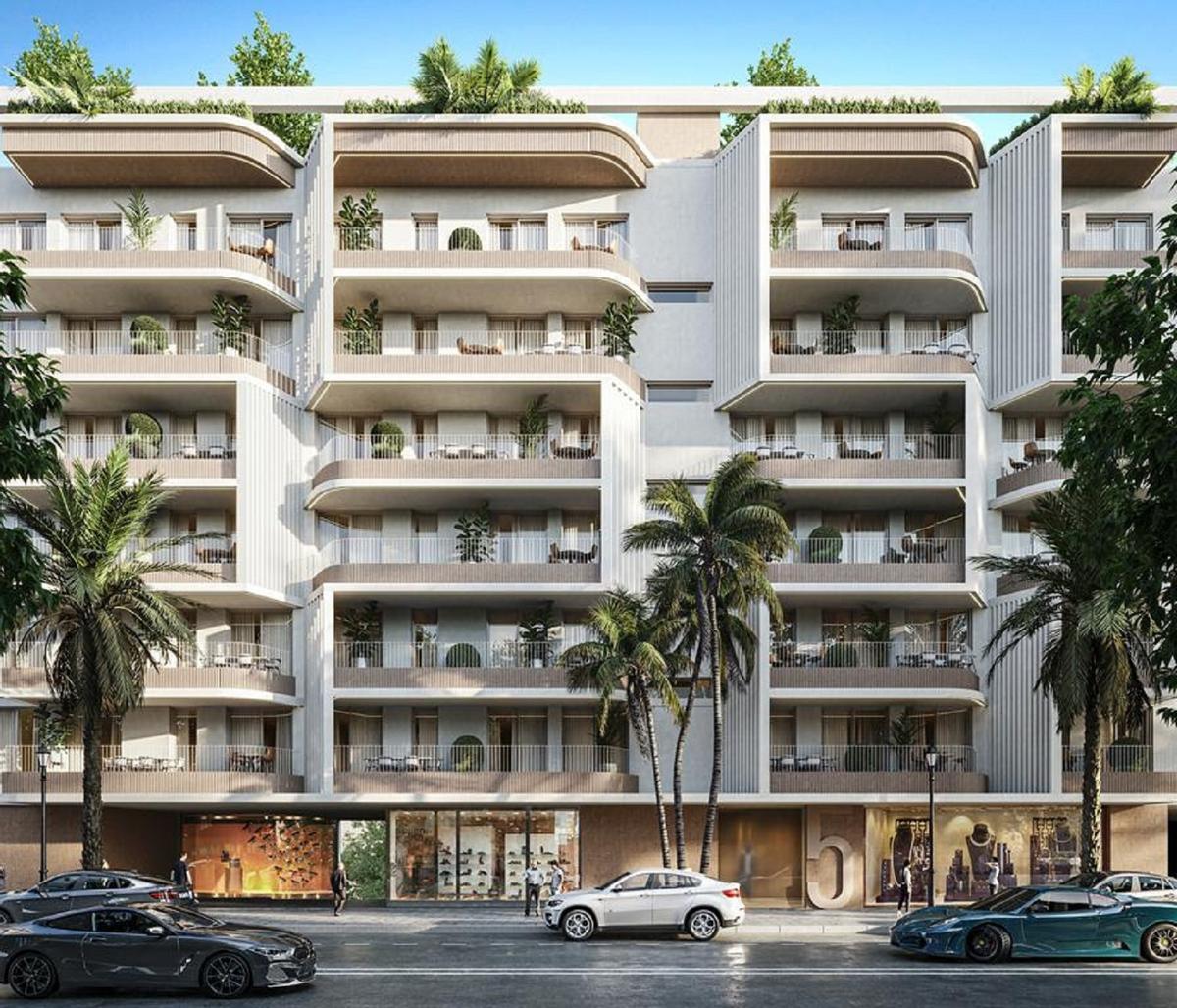 Grupo Abu levantará su residencial Magna en plena avenida Carlota Alessandri de Torremolinos.