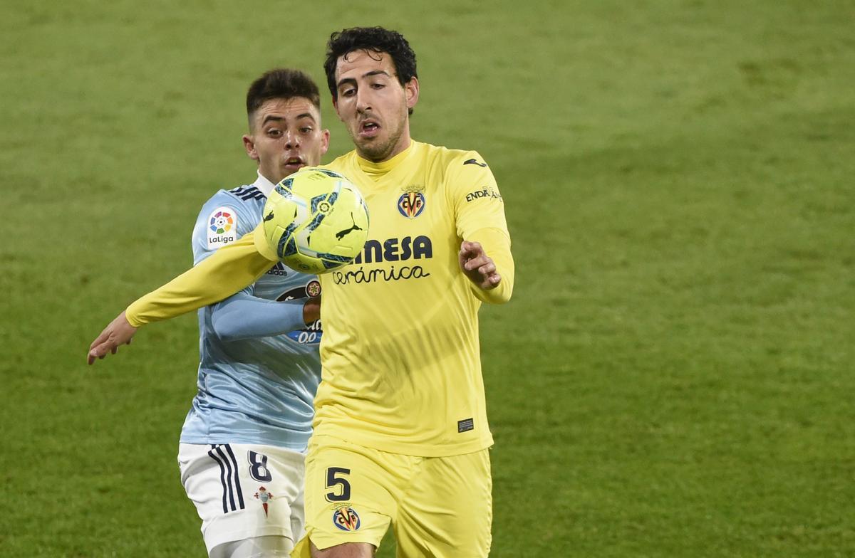 Dani Parejo y Fran Beltrán, en el Celta-Villarreal de la 2021/22.