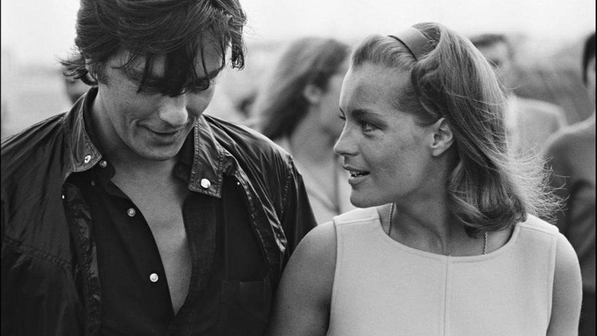 Alain Delon y Romy Schneider, una relación aciaga para la actriz.