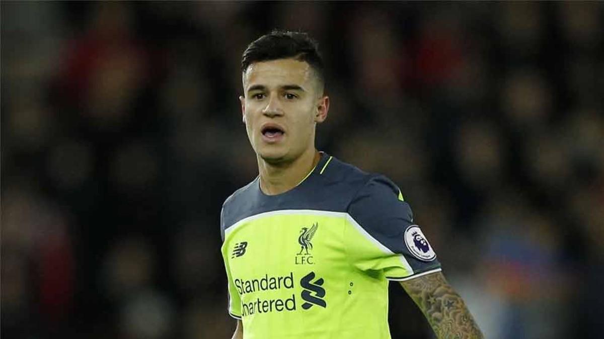 Coutinho, estrella brasileña del Liverpool