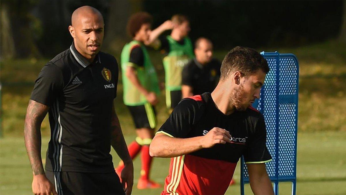 Henry trabajó con Hazard en la selección belga y ahora reconoce que le gustaría que ganara el Balón de Oro