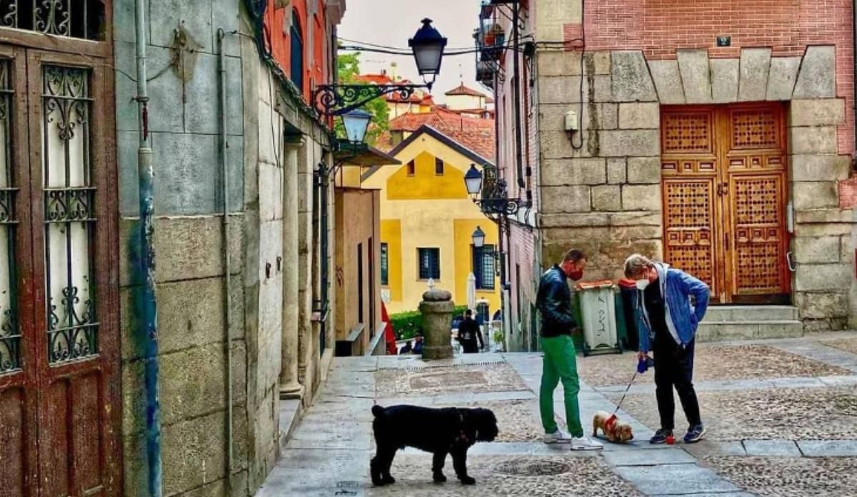 La Plazuela de San Javier, en Madrid