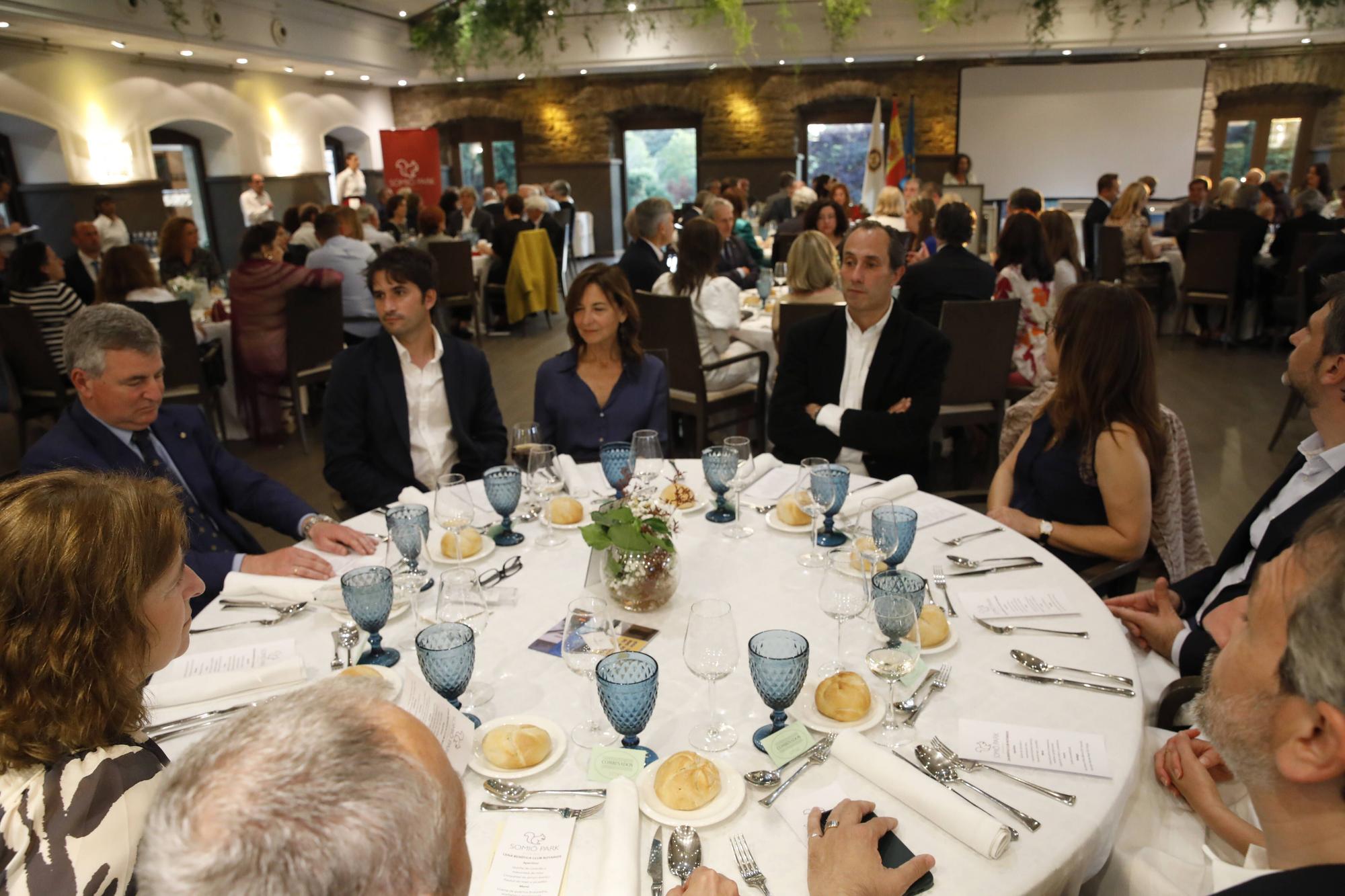 La cena del Club Rotario de Gijón, en imágenes