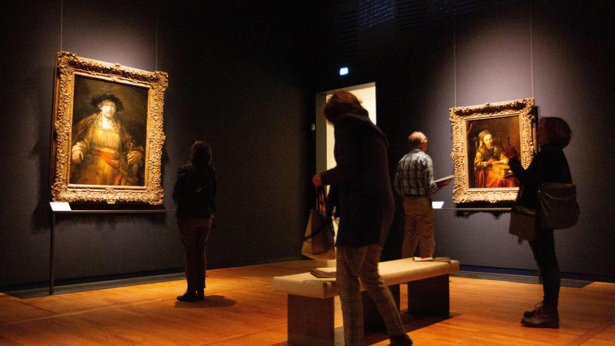 Obras expuestas en el museo Mauritshuis de La Haya