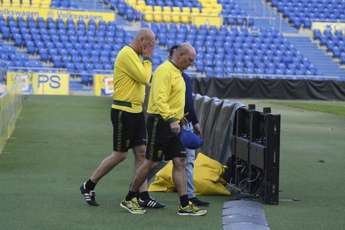 DEPORTES 05-03-19  LAS PALMAS DE GRAN CANARIA.  Primer entrenamiento de Pepe Mel. FOTOS: JUAN CASTRO