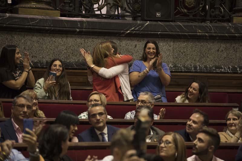 Consuelo Llobell y Carla García, falleras mayores de València 2020