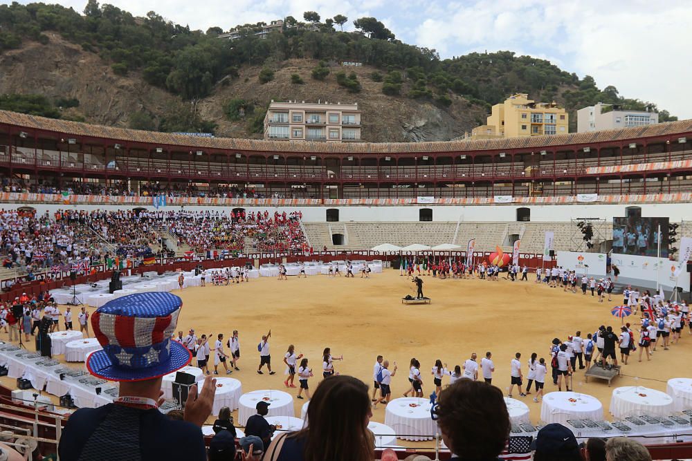 Inauguración de los Juegos Mundiales de Trasplantados de Málaga