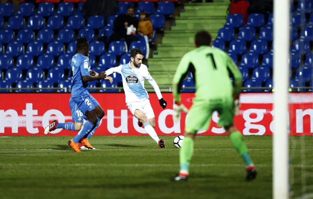 El Dépor sale goleado de Getafe