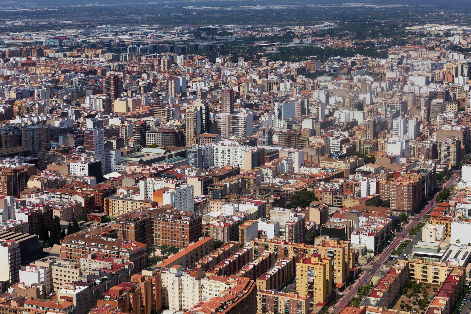 Castelló 'a vista de pájaro'