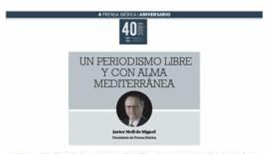 Publicación especial por el 40 aniversario