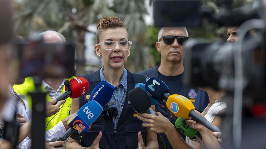 El Gobierno cifra en 260 los migrantes que siguen en Melilla y anuncia la instalación de boyas en el mar