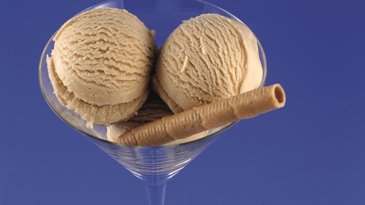 Imagen de archivo de un helado