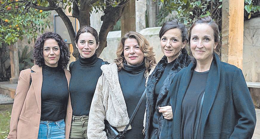 Amaranta y Alejandra Frontera, Marga Adrover, María Estelrich y María Morell.