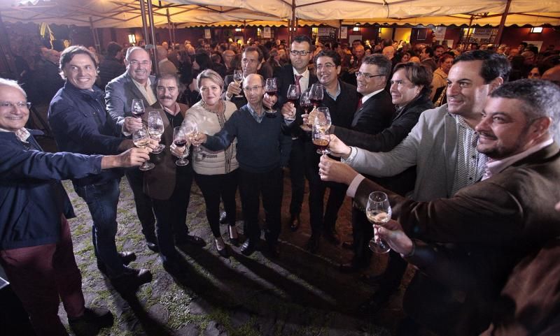 Descorche del vino en Tenerife