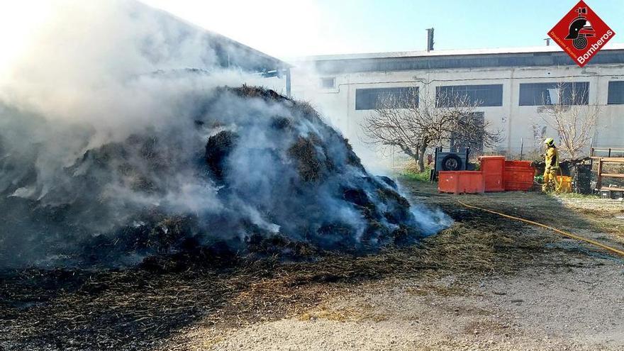 Incendio en Callosa de Segura