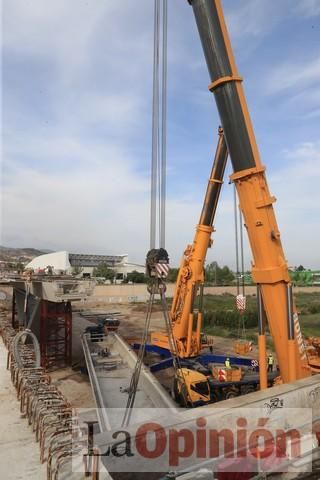 El nuevo puente en Lorca, a punto de terminar