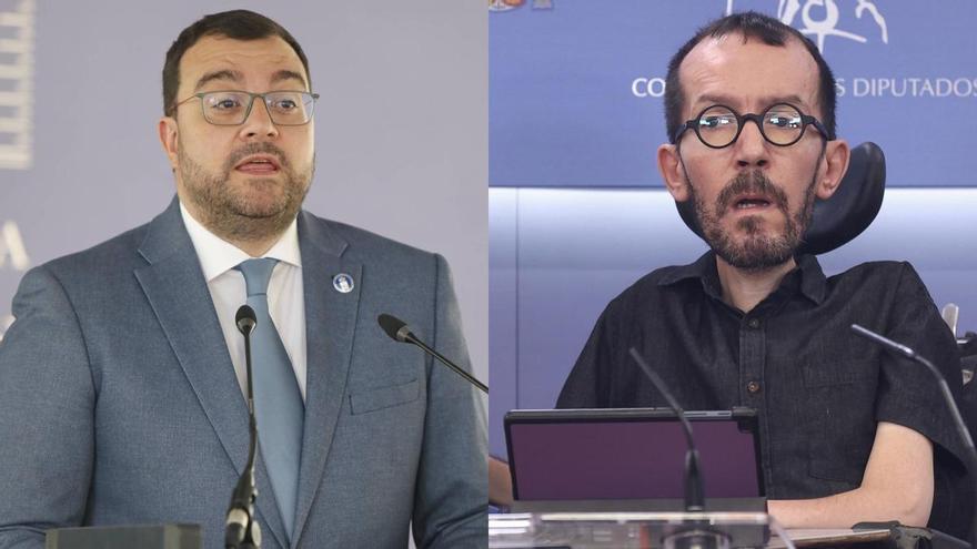 Enfrentamiento entre Barbón y Echenique por las elecciones francesas: "Extraña forma de ser de izquierdas"