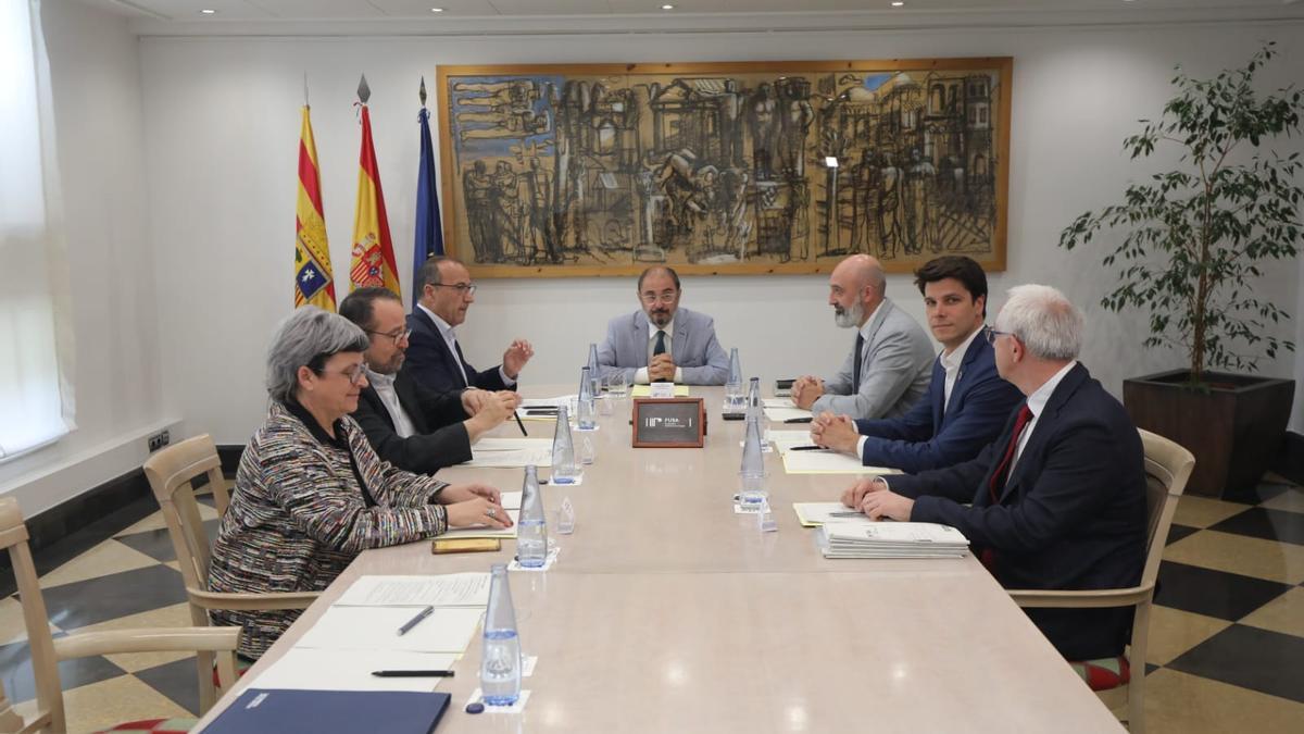 La Fundación Sinfónica de Aragón ha celebrado su reunión constituyente en el Pignatelli.