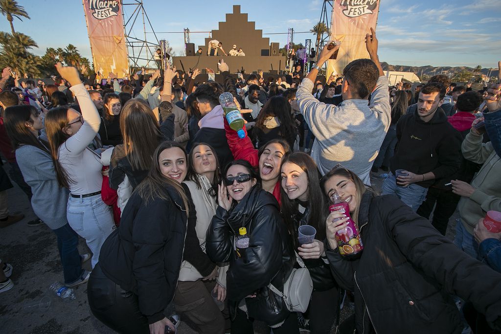 Las imágenes de la macrofiesta universitaria en La Fica (27/01/2023)