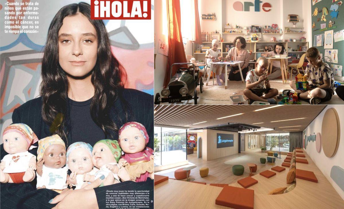 Victoria de Marichalar amadrina el nuevo Club Juegaterapia.