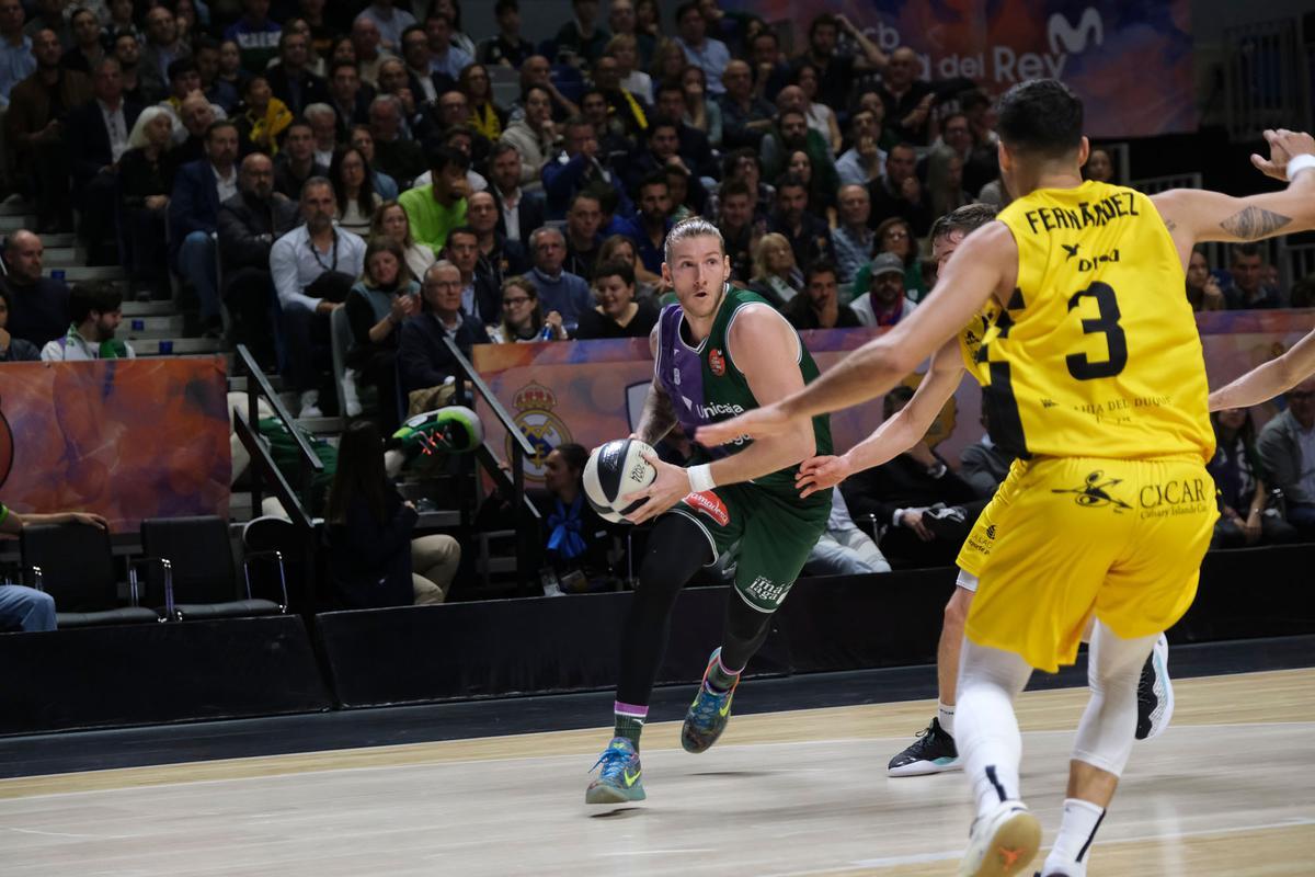 Unicaja - Lenovo Tenerife, cuartos de final de la Copa del Rey 2024.