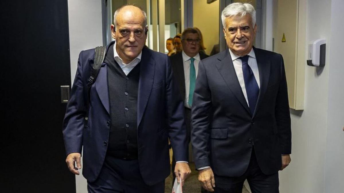 Tebas sale en defensa de Rocha y recurre contra su imputación cargando contra el fiscal