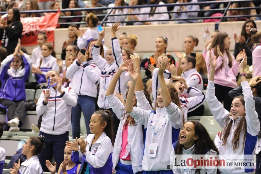 Campeonato de Gimnasia Rítmica: entrega de trofeos del sábado por la noche