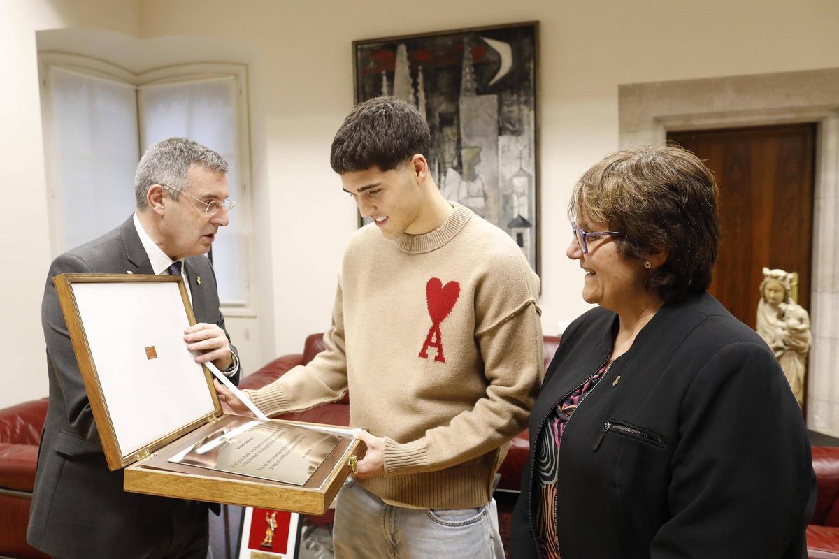 Les imatges de l'homenatge de la Diputació de Girona a Pau Cubarsí