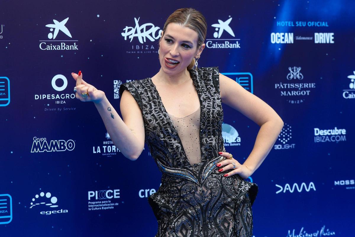 La presentadora de la gala, Eva Soriano.