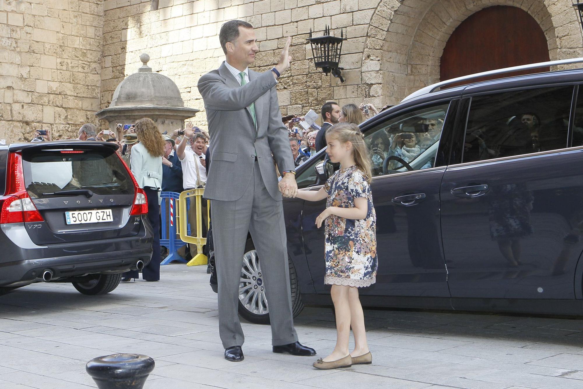 De Príncipe a Rey: los veranos en Mallorca de FelipeVI