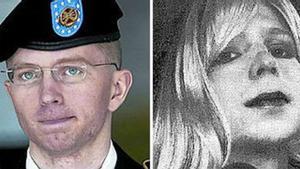 A la izquierda, el soldado Bradley Manning, y a la derecha su nueva imagen como Chelsea.