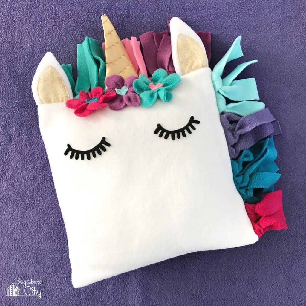 Cojín de unicornio