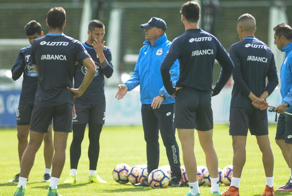 Última sesión antes de medirse al Espanyol