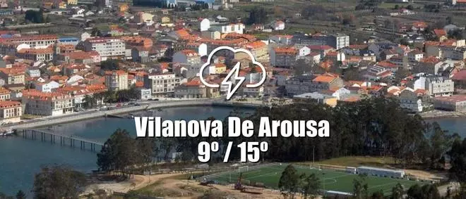 El tiempo en Vilanova de Arousa: previsión meteorológica para hoy, sábado 27 de abril