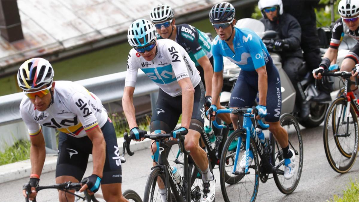 Cuatro ciclistas atropellados en la Vuelta a Colombia