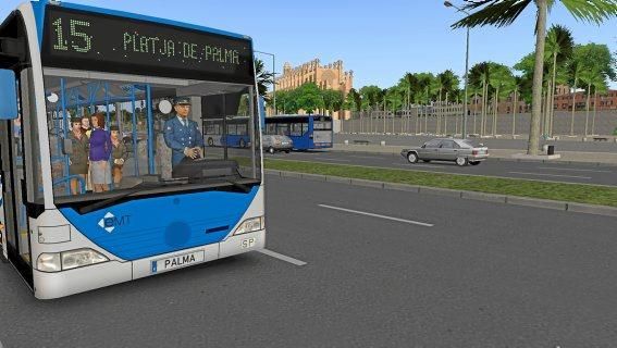 Virtuell durch Palma mit dem Bus fahren