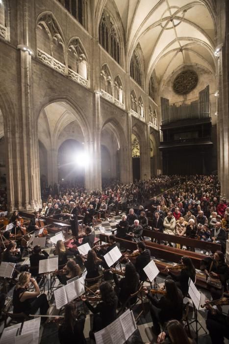 Concierto de Navidad de la orquesta de la Universidad de Oviedo en la Catedral