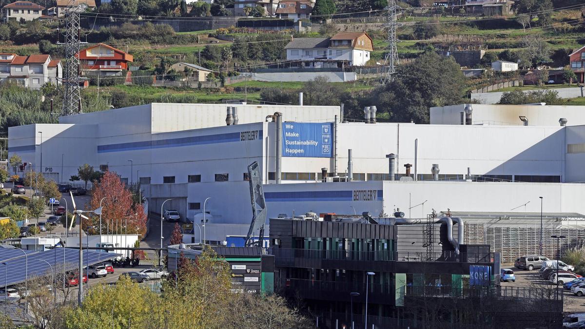 Las instalaciones de la planta de Benteler en Vigo