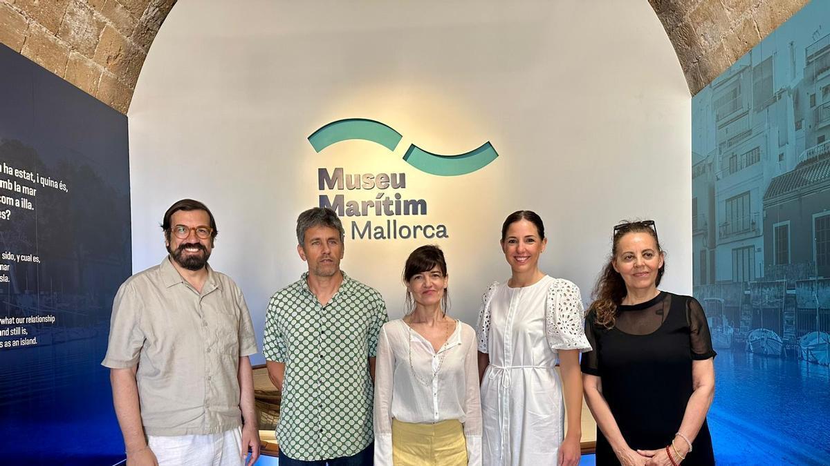 Sebastià Mascaró, Albert Forés, Mònica Fuster, Antònia Roca y Françoise Polo.