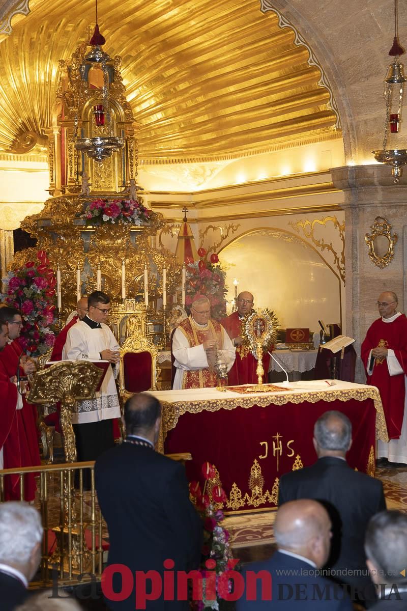 Así se ha vivido en Caravaca la clausura del Quinario de la Vera Cruz