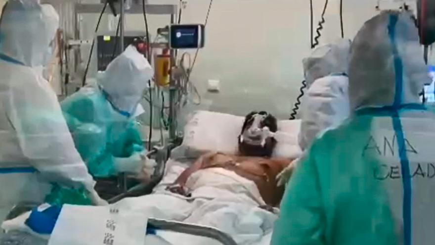 El emotivo mensaje contra el COVID desde el Hospital de Pontevedra: "Hemos visto pacientes más jóvenes".