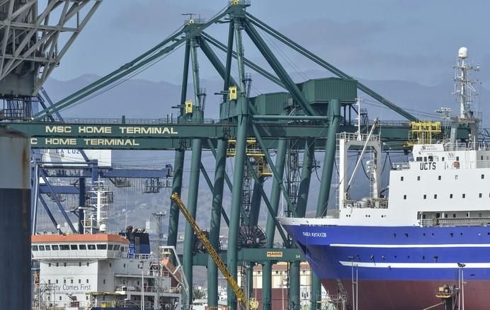 04/09/2017 LAS PALMAS DE GRAN CANARIA. Terminal de Gesport en el Puerto de la Luz. FOTO: J.PÉREZ CURBELO