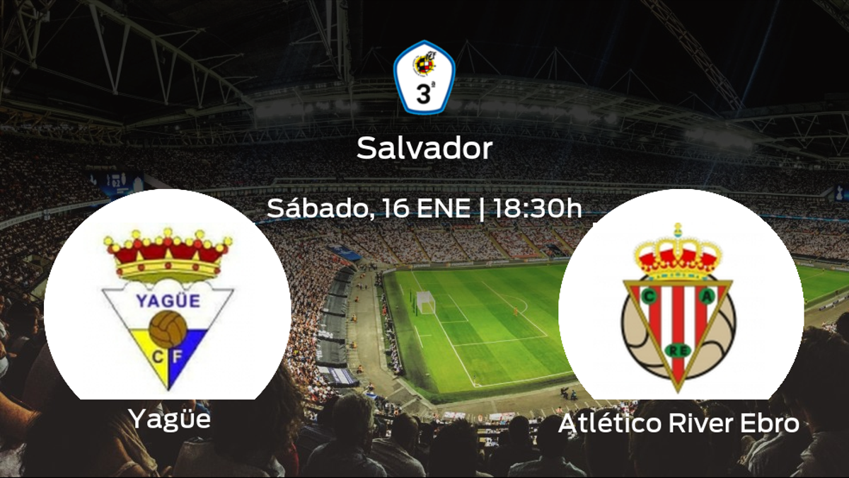 Jornada 12 de la Tercera División: previa del encuentro Yagüe - Atlético River Ebro