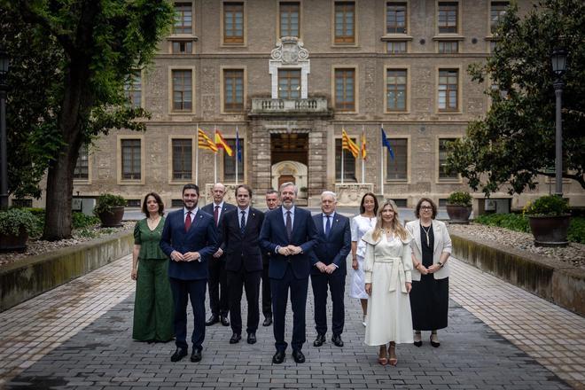 En imágenes | Toma de posesión de los consejeros del Gobierno de Aragón de PP y Vox