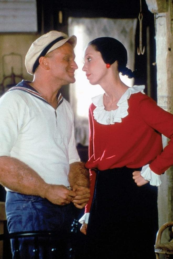 Robin Williams y Shelley Duvall en 'Popeye'