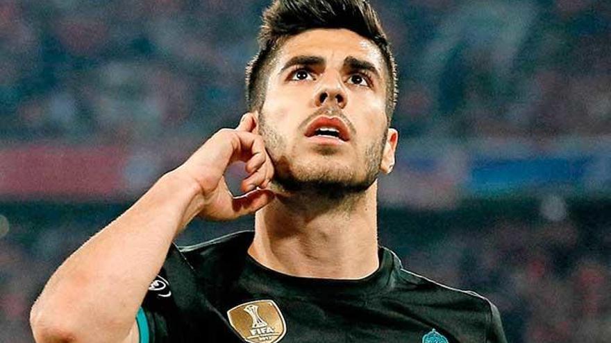 Marco Asensio en el peor momento desde su llegada al Real Madrid.