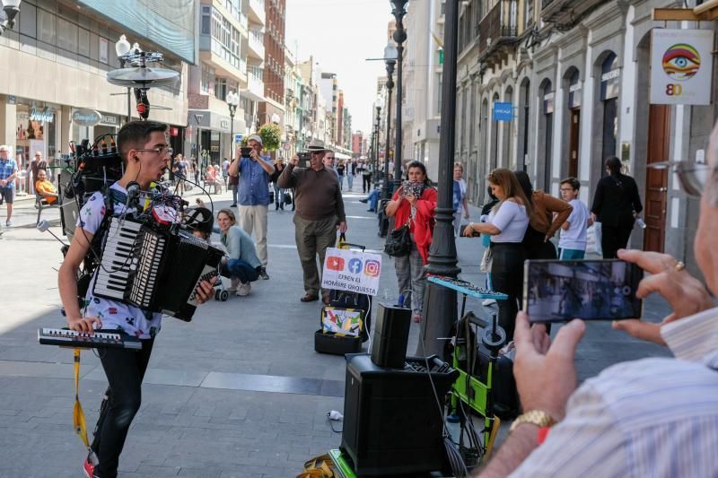 Las Palmas de Gran Canaria. Efrén, el hombre orquesta  | 26/02/2020 | Fotógrafo: José Carlos Guerra